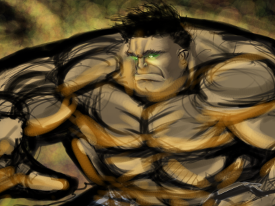Drawing the Hulk. I may never finish this thing. Haha artist ceed creative comics hero hulk illustration marvel phillip maddox