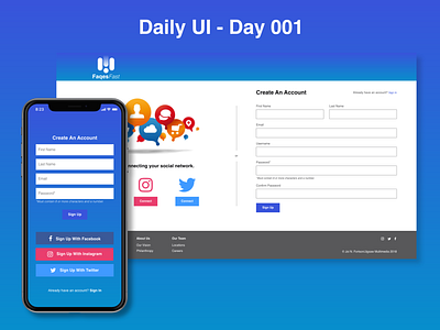 Daily UI - Day 001