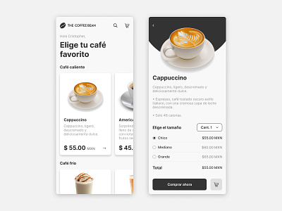 Concepto de App para ordenar tú ☕ favorito. app caffeine café coffe coffee cup coffee shop delivery entregas