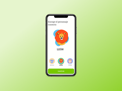 Autism App app attention autism concentration kids koala lion tiger ux design