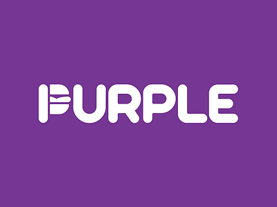 Purple Identity Design art direction branding food truck identity logo