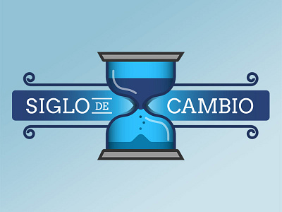 Siglo de Cambio Logo art direction chile education game logo logomark
