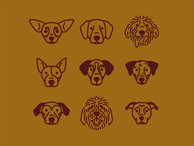 Shop Dogs apparel design design dogs fort worth icon icons illustration illustrator monoline shopdog trust trust printshop vector