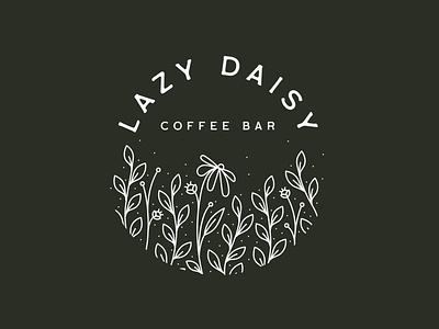 Lazy Daisy Coffee To-Go Cup branding coffee coffee bar cup daisy design floral flowers fort worth illustration illustrator lazy lazy daisy monoline packaging packaging design togo type typography vector