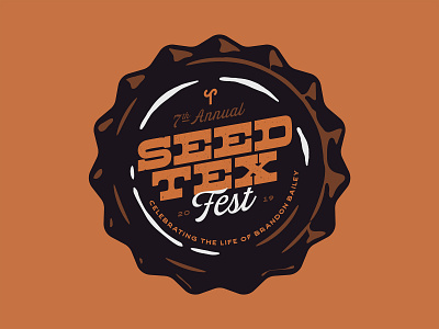 Seed-Tex 2019 - Concept 1 apparel design bottlecap design event fort worth illustration illustrator seedtex texture trust printshop tshirt design type typography vector western