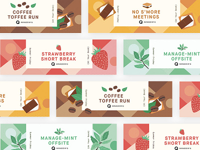 Ice Cream Pint Labels | Summer Friday Campaign