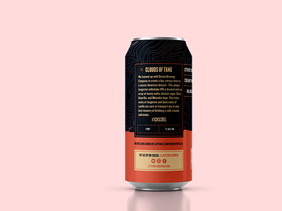 Beer CanMock up for Collaboration Brew branding can art can mockup design illustration product design