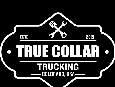 Truecollarmain 02 branding design illustration logo logodesign logotype trucking vector