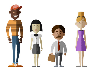Characters3 character design characters dibujo diseño de personajes gente illustration ilustración people
