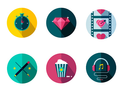 Icons design icon icons illustration vectorial web web design