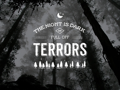 The night is dark and full of terrors art design fan fanart game of thrones got red woman snow tipography typography