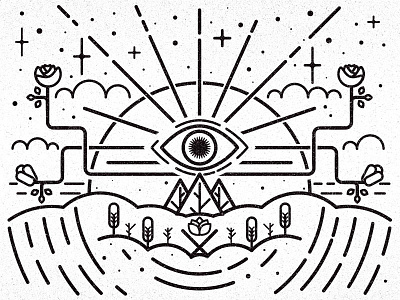 Eye of the Beholder design eye illustration