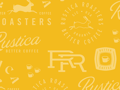 New brand work for Rustica Roasters