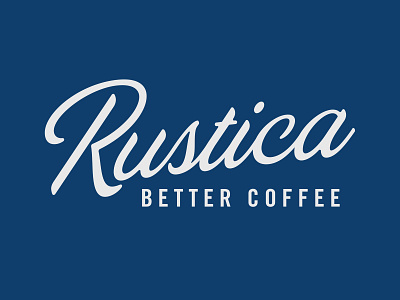 Rustica Alt Logo cesar contreras illustrator top design typography vector