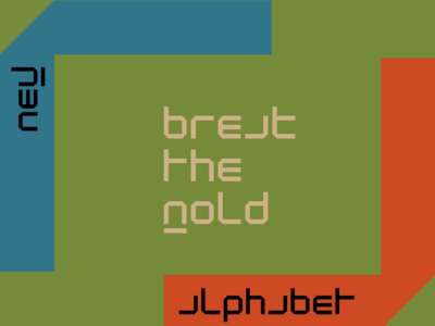 Break the mold - New Alphabet bsdsthunderdome thunderdome bsds 1960s type typeface wim crouwel new alphabet