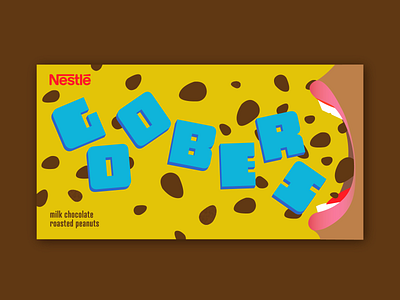 Goobers Redesign - Weekly Warm-Up candy chocolate goobers packaging weekly warm up