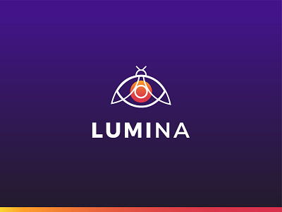 Lumina app app firefly flat ilustrator logo vector