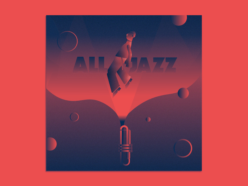 All Jazz miles davis jazz music trumpet artwork cover cover artwork spotify ilustration flat design vector ilustrator