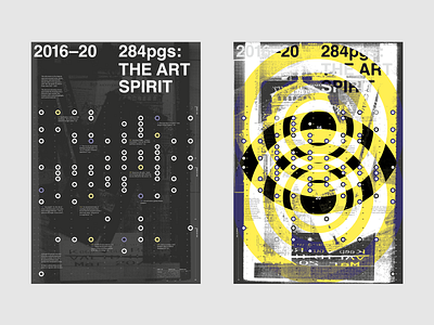 2016 – 20, 284pgs: THE ART SPIRIT design infographic layout posterdesign swiss design swiss poster typography viscom
