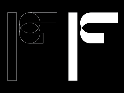 F design typography