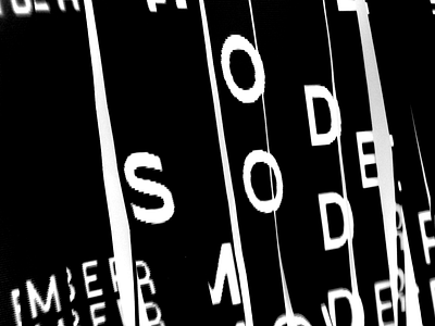 Smolder / Ember design typography analog