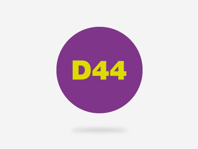 D44 barber logo
