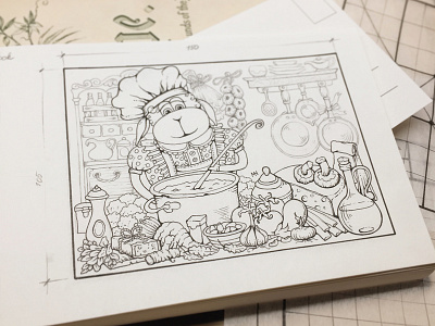 Sketch of coloring postcard character coloring drawing lamb postcard sheep