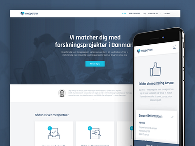 Landingpage – Medpartner