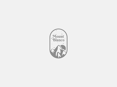 Mount Blanco - Logo animation animation branding design logo logo animation motion motion design motion graphics