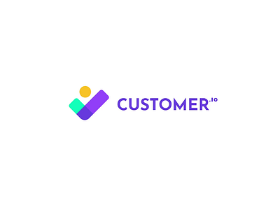 Customer io - Logo animation animated animation branding design logo logo animation motion motion design motiongraphics