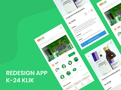 Redesign App K24 Klik app branding design flat icon illustration minimal ui ux