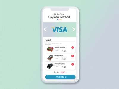 Daily UI 002 - Credit Card Checkout