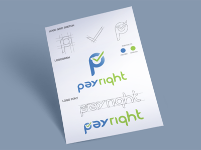 Rebranding - Payright logo branding logo logo design logo mark