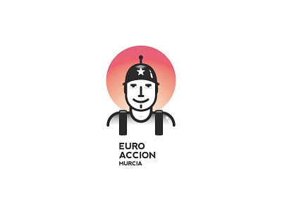 logo Young people Euroaccion Murcia brand design graphic icon identity logo logotipo mark vector vectorial