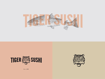 Tiger sushi comida food japan oriental restaurant salmon sushi tiger tigre