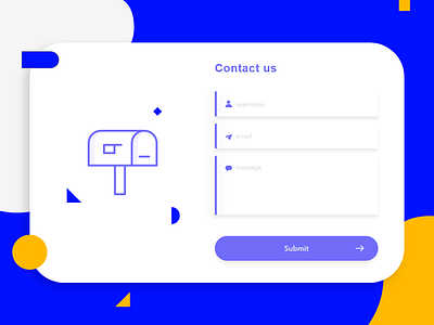 Daily UI 028 Contact Us