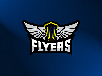 The Flyers branding flyers illustration logo memphis sports symbol typography vector wordmark