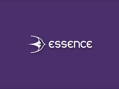 Essence Airline airline branding design essence illustration logo plane typography vector wordmark