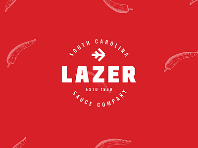 Lazer Sauce Company Bbb branding design hot sauce identity illustration lazer logo south carolina typography vector wordmark