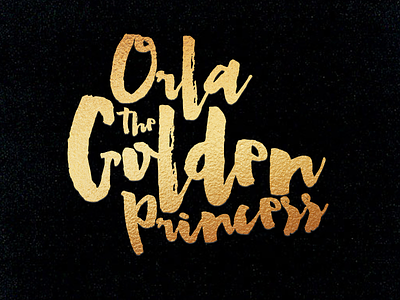 Orla, The Golden Princess