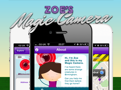Zoe's Magic Camera app birmingham hippodrome iphone six summer saturdays