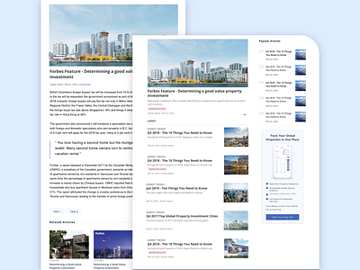 insights page - Property Passbook blog design blog post investment news property property management real estate