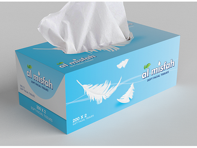Soft tissue package design mockup design packagedesign