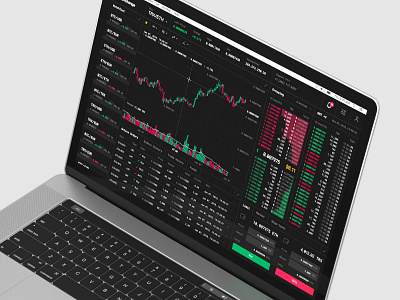 Xena — Online Trading Terminal crypto exchange cryptocurrency finance fintech fintech app stocks trading trading platform ui website
