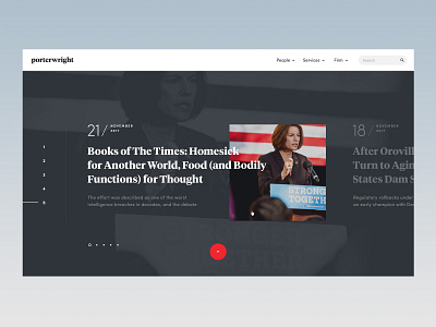 Lawfirm — News attorney blue grid law law firm lawyer legal minimal news simple typography ui ux web website