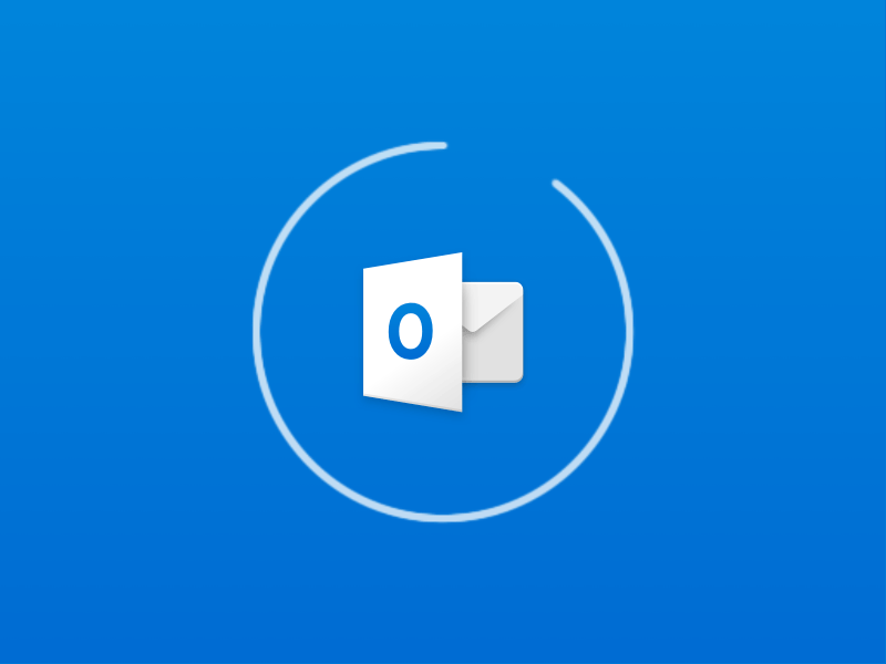 Outlook Web Refresh loading mail microsoft outlook spinner web