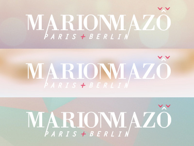 Marion Mazô berlin jewelry logo paris