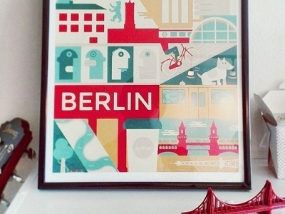 Berlin in San Francisco berlin print