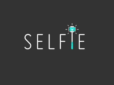 If selfies had a logo logo phone selfie stick