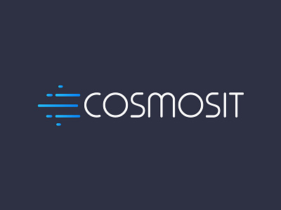 Cosmos IT Logo logo logo design simple design